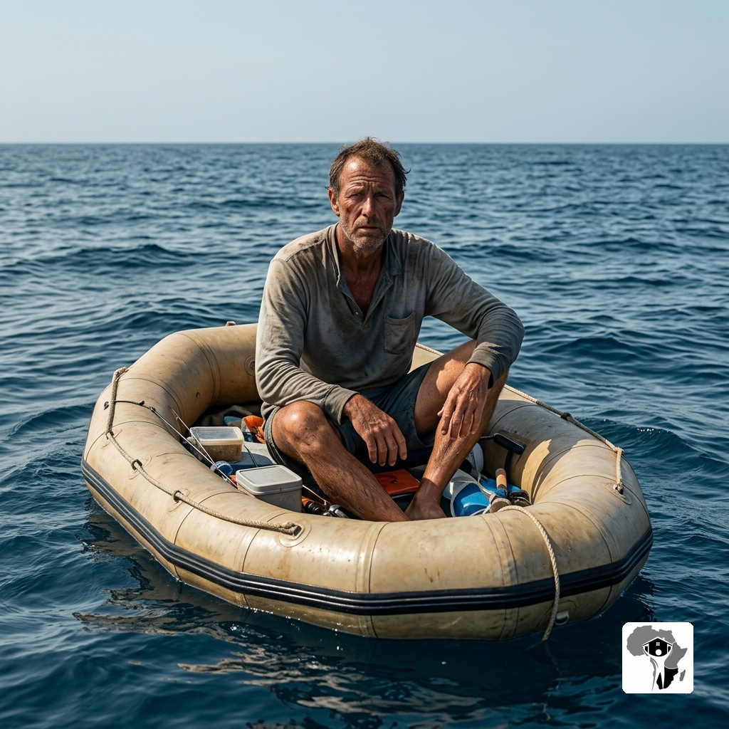 Seventy Six Days Floating Across the Sea on a Raft